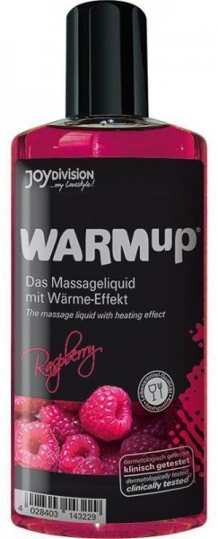 JOYDIVISION WARMup Himbeer Massageliquid 150ml